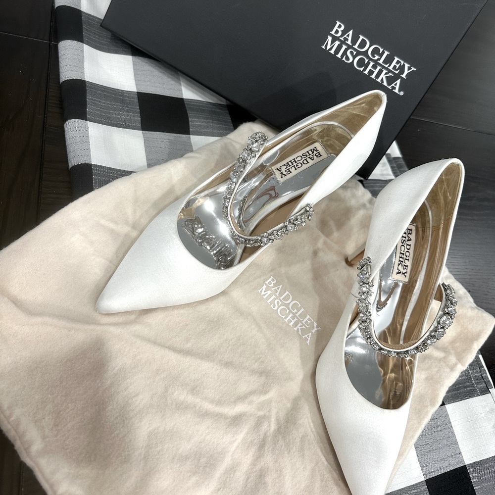Badgley Mischka Bridal shoes